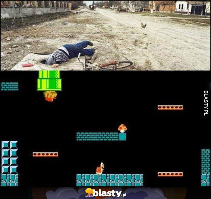 Co naprawde jest pod ziemią level poziom z Mario Bros