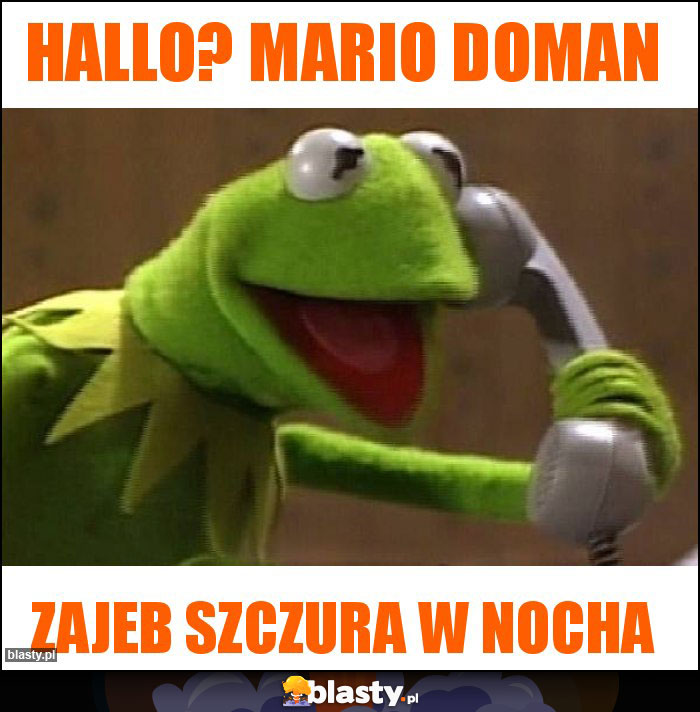 HALLO? MARIO DOMAN HALLO? MARIO DOMAN