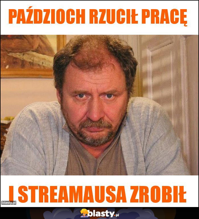 Paździoch rzucił pracę Paździoch rzucił pracę