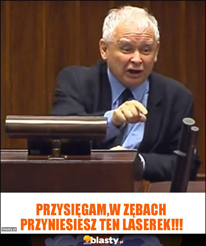 Przysięgam,w zębach przyniesiesz ten laserek!!! Przysięgam,w zębach przyniesiesz ten laserek!!!