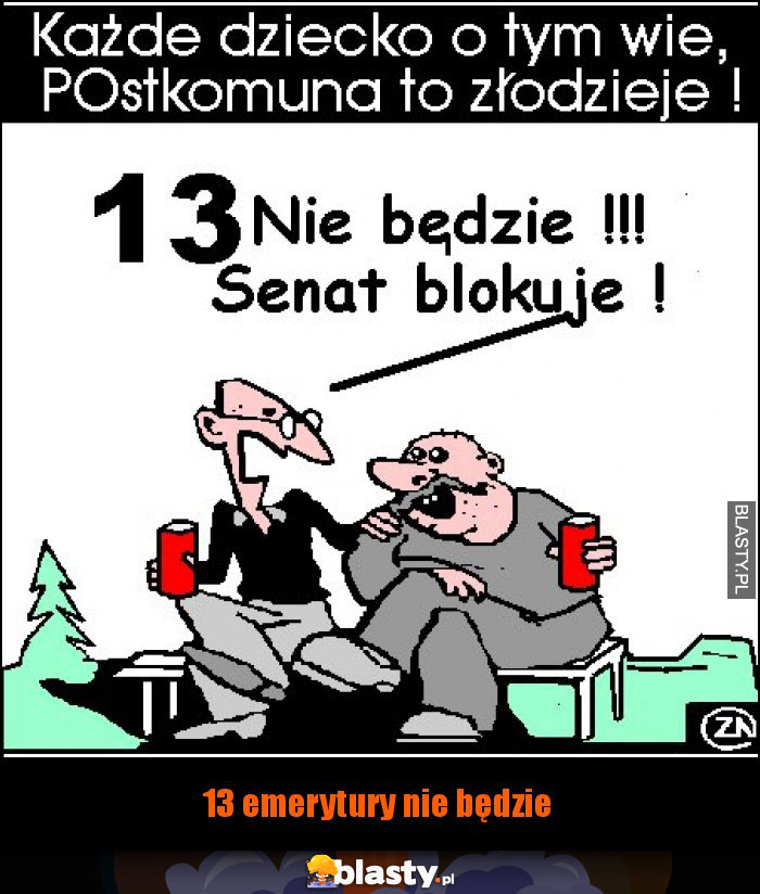 13 emerytury nie będzie 13 emerytury nie będzie