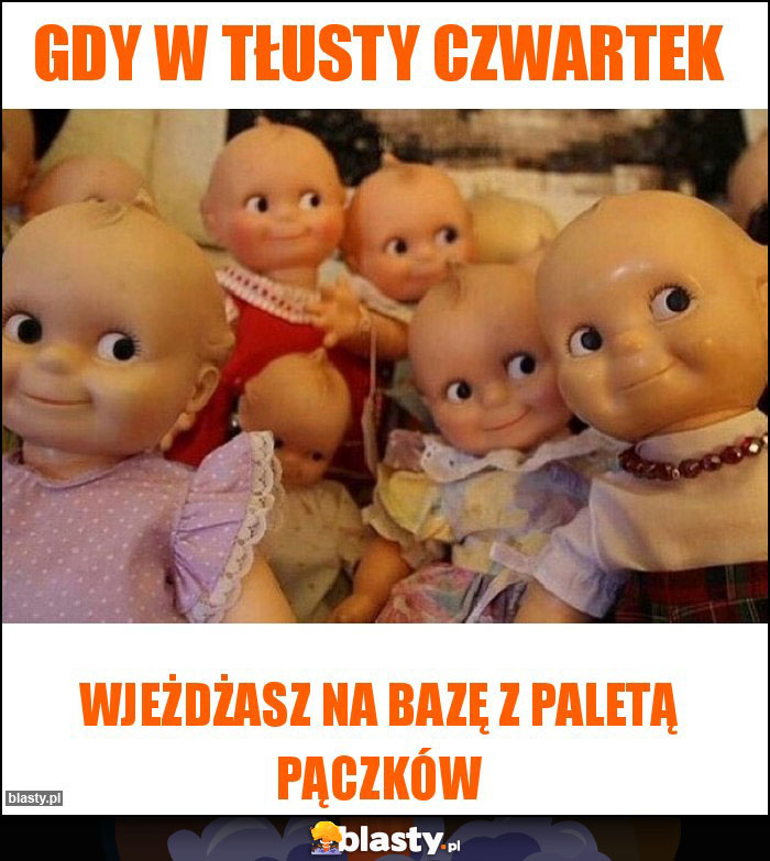 Gdy w tłusty czwartek Gdy w tłusty czwartek