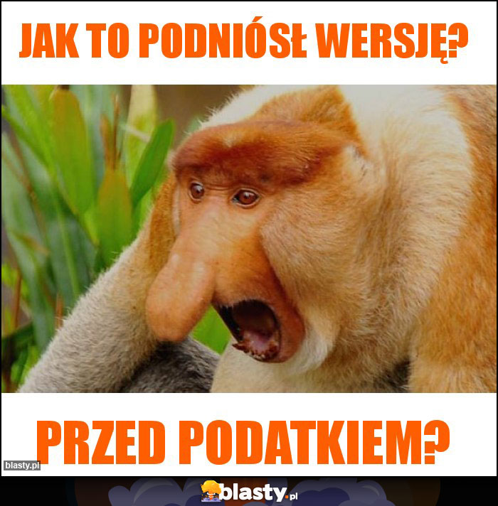 Jak to podniósł wersję? Jak to podniósł wersję?