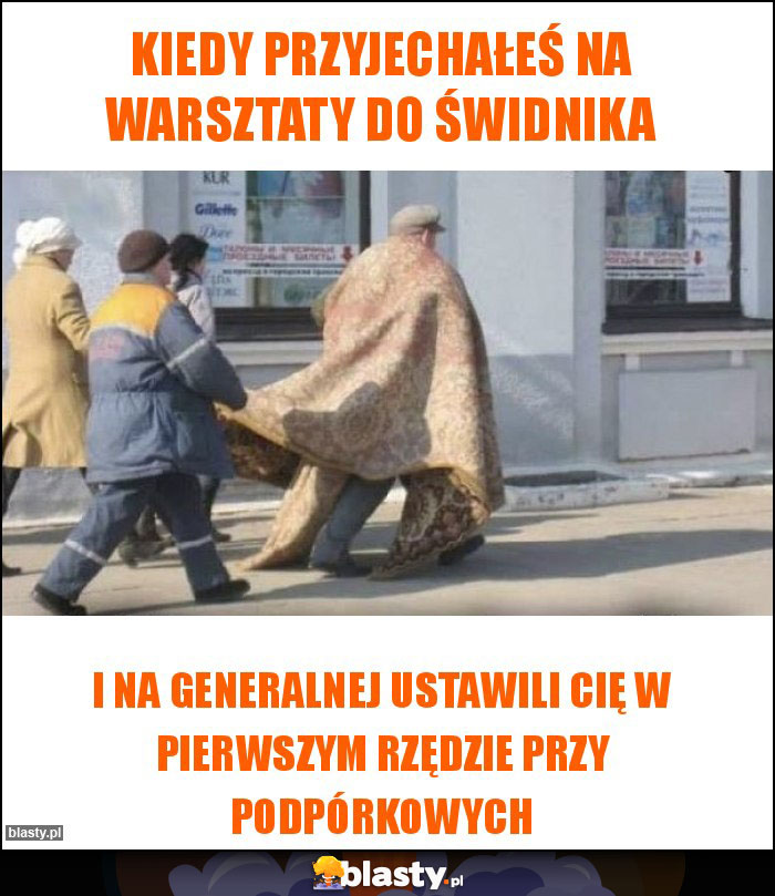 Kiedy przyjechałeś na warsztaty do Świdnika