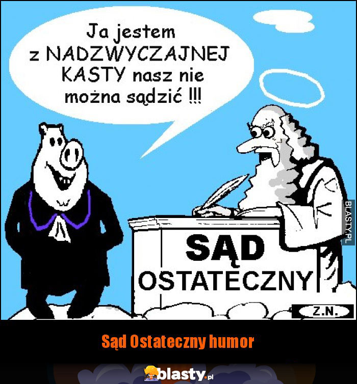 Sąd Ostateczny humor Sąd Ostateczny humor