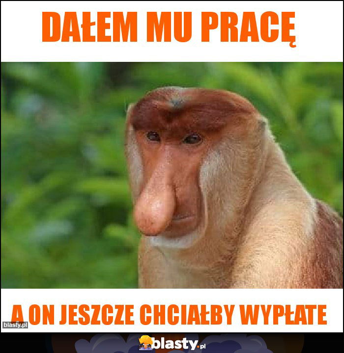 Dałem mu pracę Dałem mu pracę