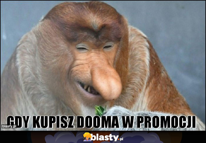 Gdy kupisz dooma w promocji Gdy kupisz dooma w promocji