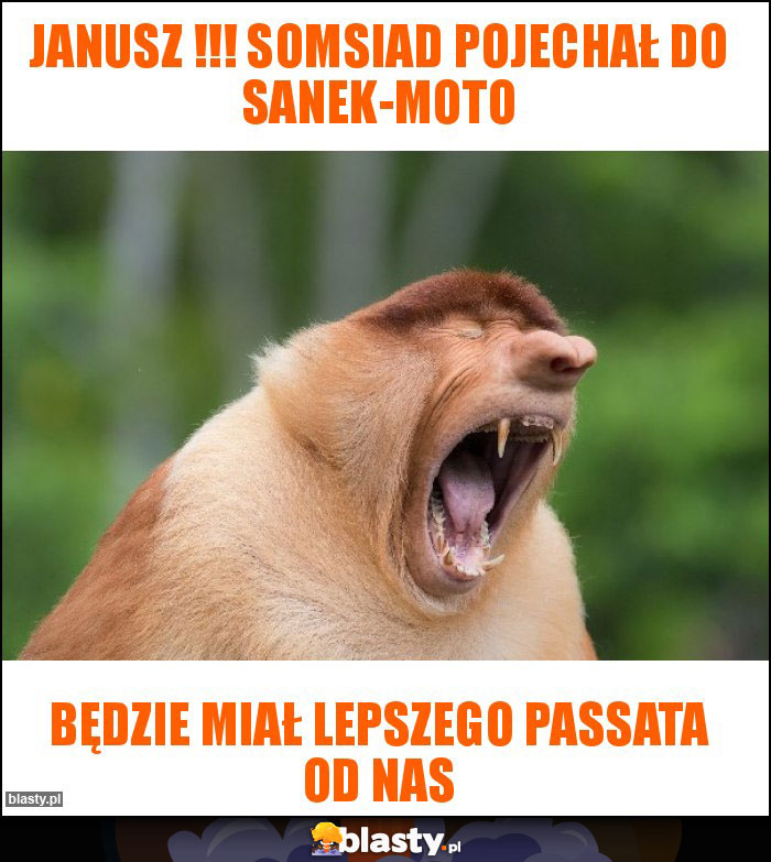 Janusz !!! Somsiad Pojechał do sanek-moto Janusz !!! Somsiad Pojechał do sanek-moto