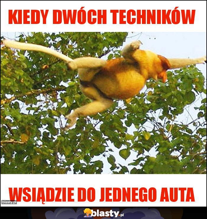 Kiedy dwóch techników