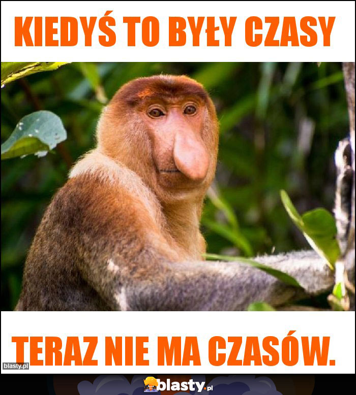 Kiedyś to były czasy Kiedyś to były czasy