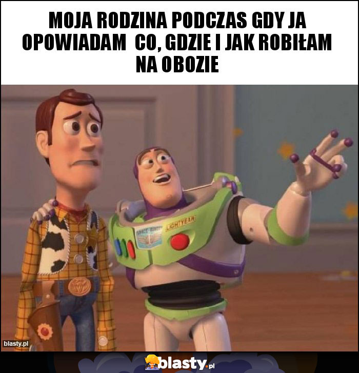 Moja rodzina podczas gdy ja opowiadam co, gdzie i jak robiłam na obozie Moja rodzina podczas gdy ja opowiadam co, gdzie i jak robiłam na obozie