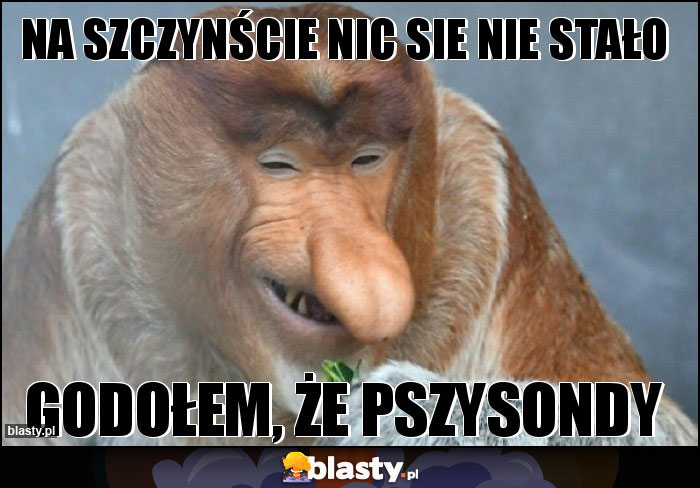 Na szczynście nic sie nie stało Na szczynście nic sie nie stało