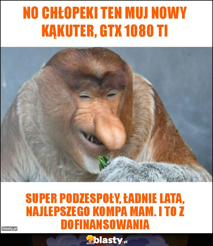 No chłopeki ten muj nowy kąkuter, gtx 1080 TI No chłopeki ten muj nowy kąkuter, gtx 1080 TI