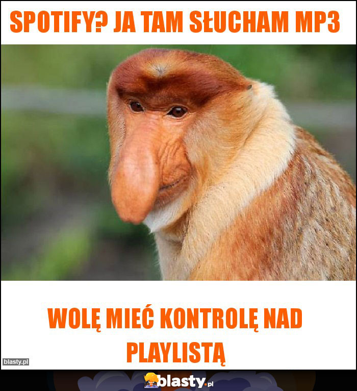 Spotify? Ja tam słucham mp3 Spotify? Ja tam słucham mp3