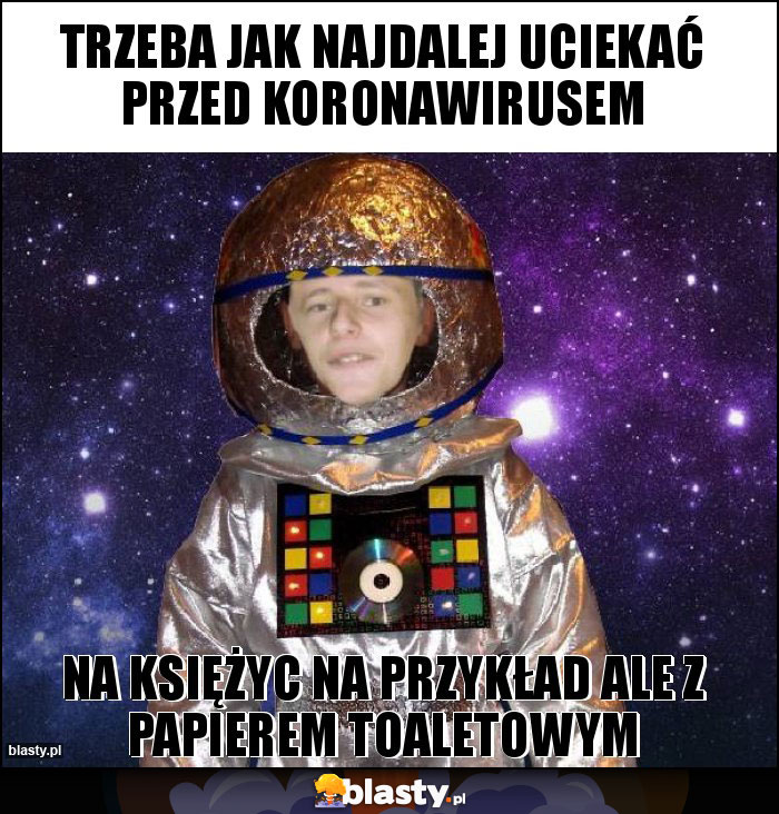 Trzeba jak najdalej uciekać przed koronawirusem Trzeba jak najdalej uciekać przed koronawirusem