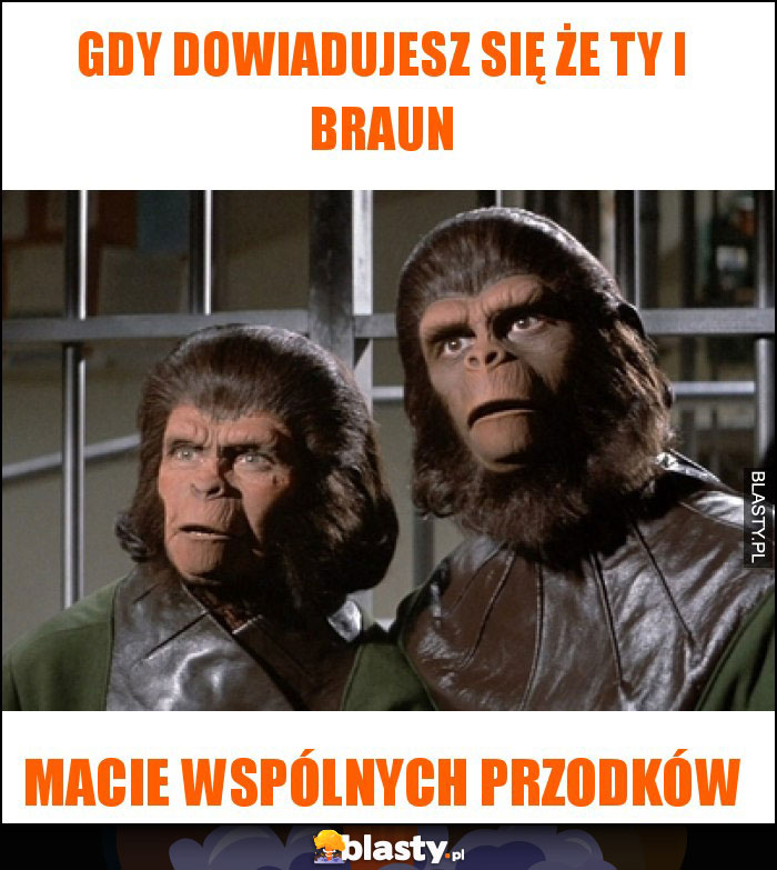 Gdy dowiadujesz się że Ty i Braun Gdy dowiadujesz się że Ty i Braun