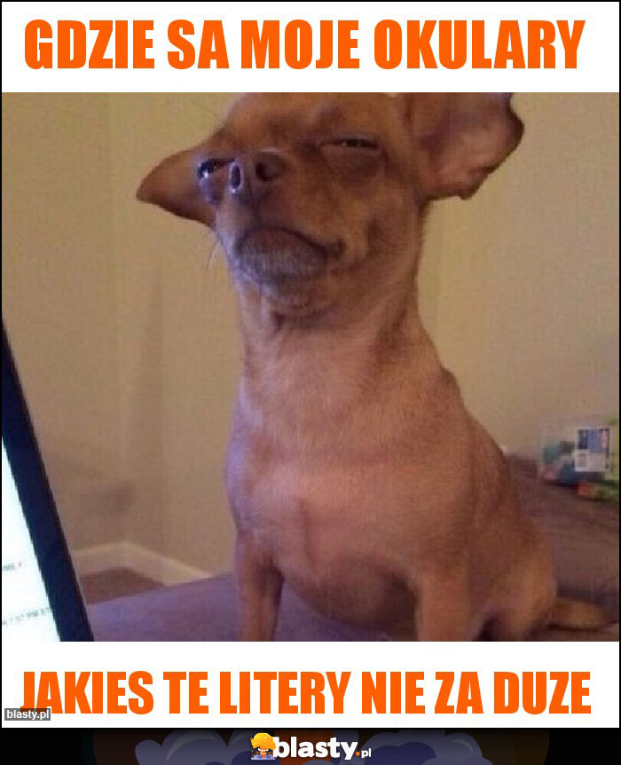 gdzie sa moje okulary