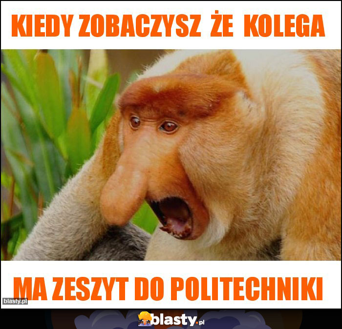 Kiedy zobaczysz  że  kolega