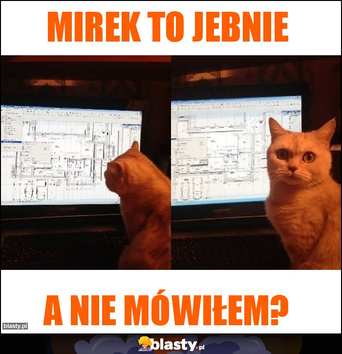 MIREK TO JEBNIE