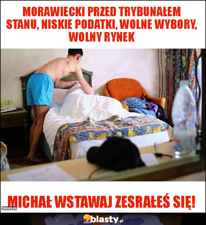 Morawiecki przed Trybunałem Stanu, niskie podatki, wolne wybory, wolny rynek Morawiecki przed Trybunałem Stanu, niskie podatki, wolne wybory, wolny rynek