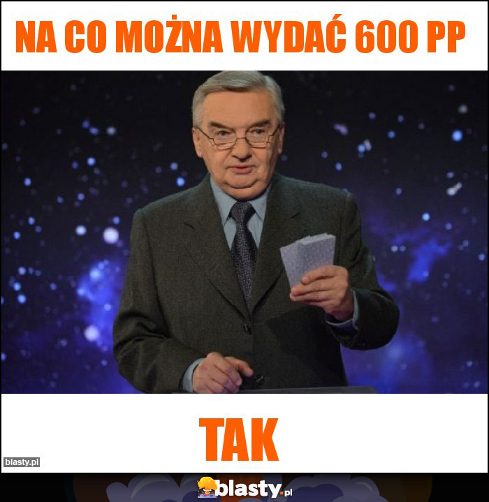 Na co można wydać 600 PP