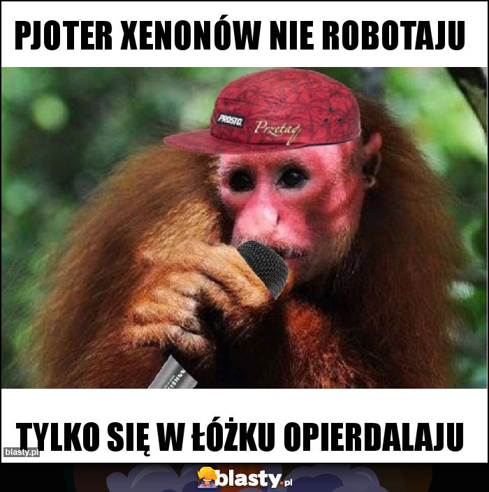 Pjoter xenonów nie robotaju Pjoter xenonów nie robotaju