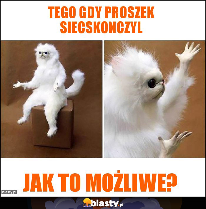 Tego gdy proszek siecskonczyl Tego gdy proszek siecskonczyl