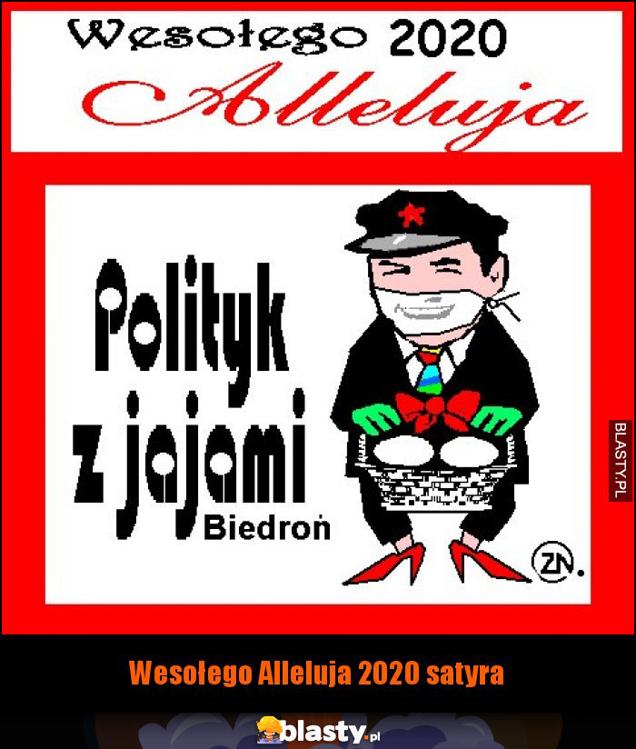 Wesołego Alleluja 2020 satyra Wesołego Alleluja 2020 satyra