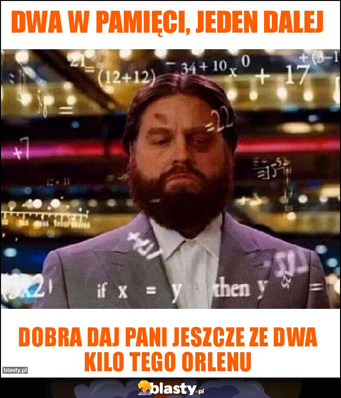 Dwa w pamięci, jeden dalej Dwa w pamięci, jeden dalej