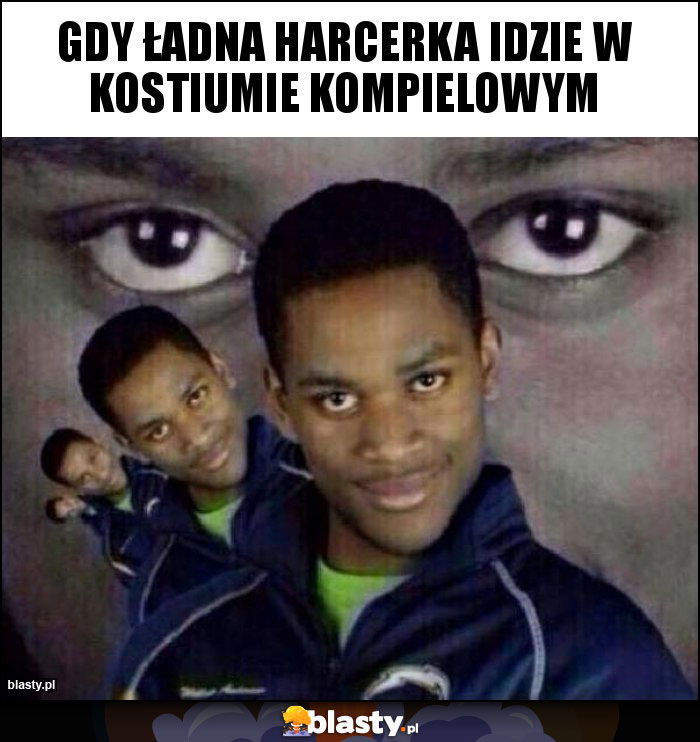 Gdy ładna Harcerka idzie w kostiumie kompielowym Gdy ładna Harcerka idzie w kostiumie kompielowym