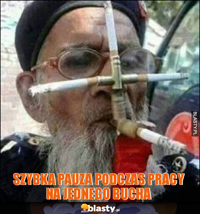 szybka pauza podczas pracy na jednego bucha szybka pauza podczas pracy na jednego bucha