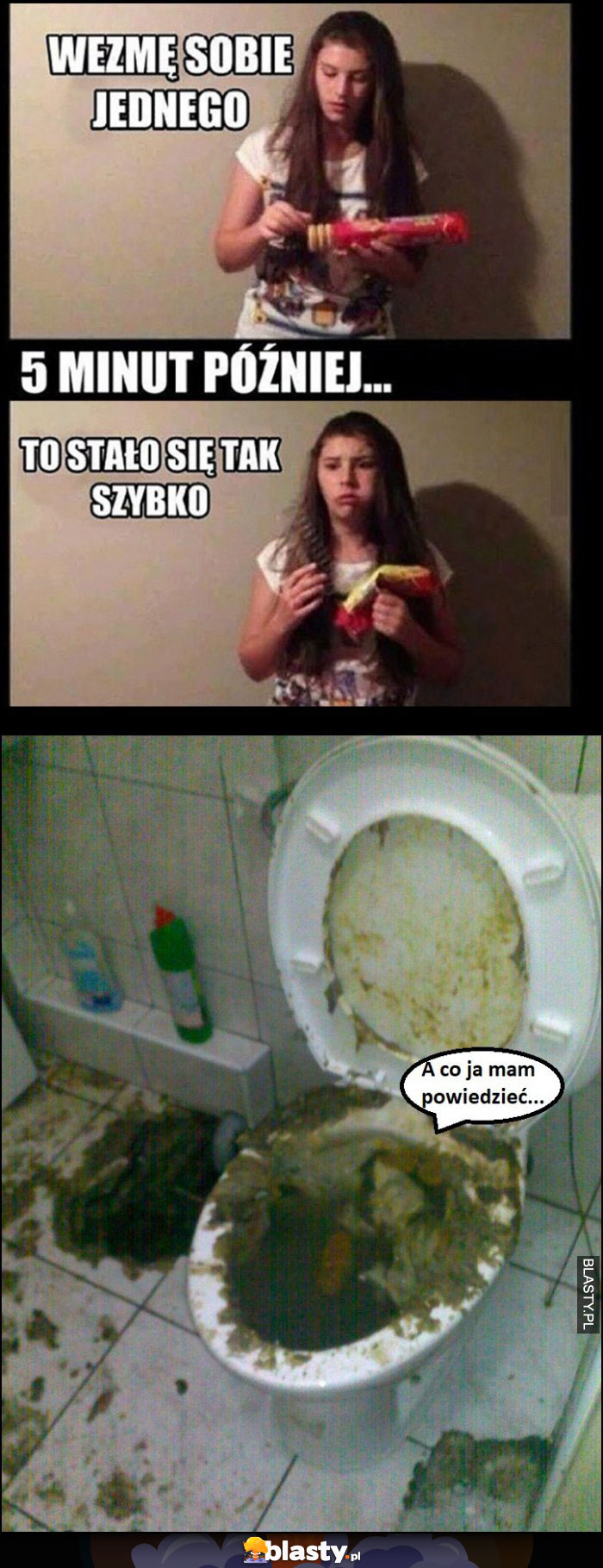 To się stało tak szybko