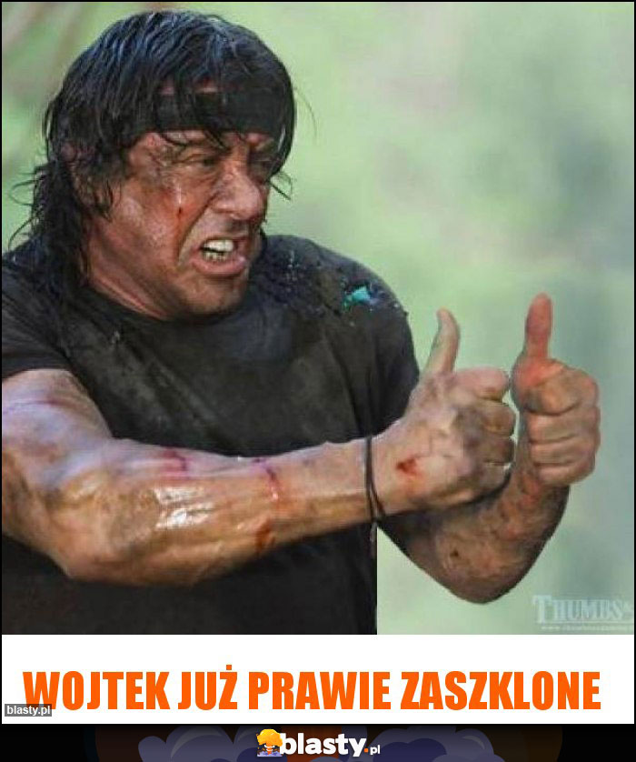 Wojtek już prawie zaszklone Wojtek już prawie zaszklone