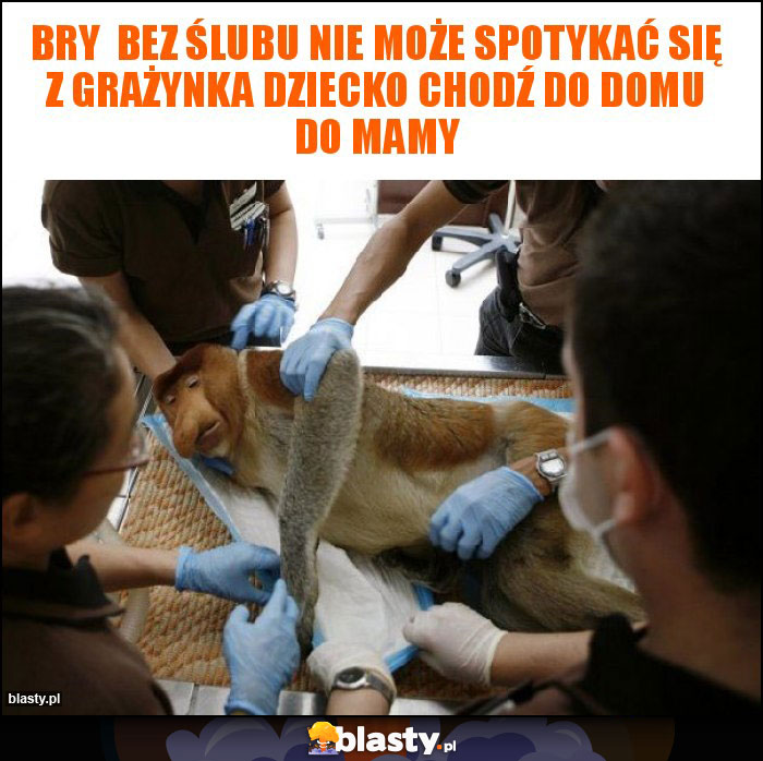 Bry bez ślubu nie może spotykać się z Grażynka dziecko chodź do domu do mamy Bry bez ślubu nie może spotykać się z Grażynka dziecko chodź do domu do mamy