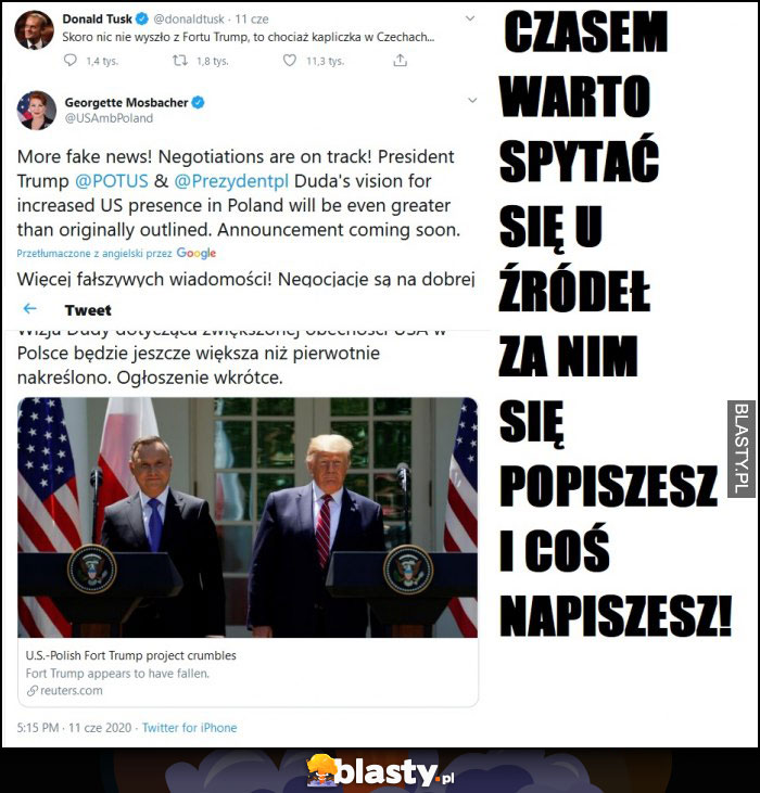 Czasem warto sprawdzić u źródeł Czasem warto sprawdzić u źródeł