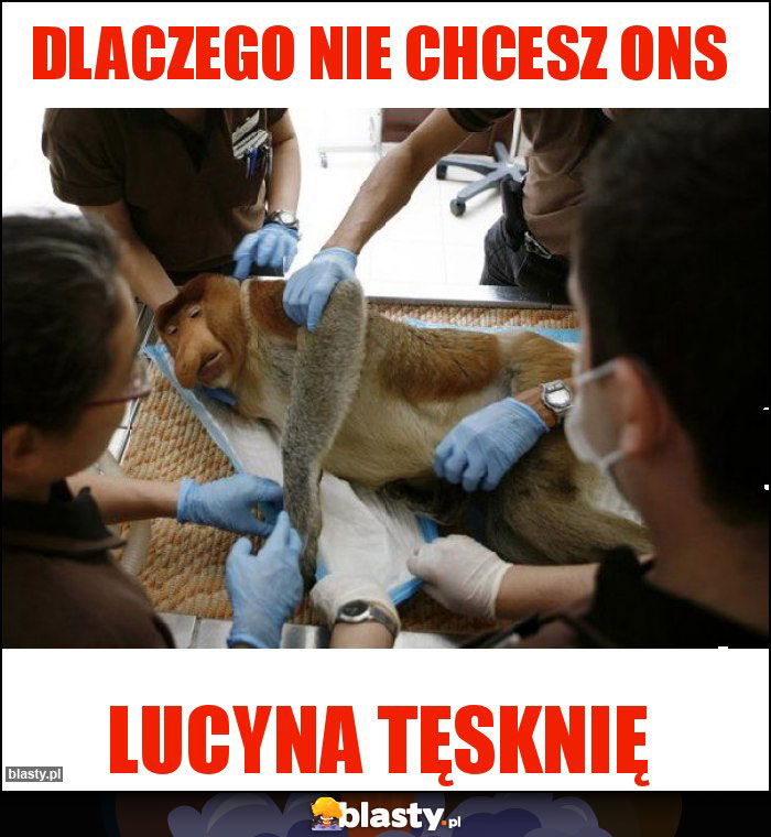 Dlaczego nie chcesz ONS Dlaczego nie chcesz ONS