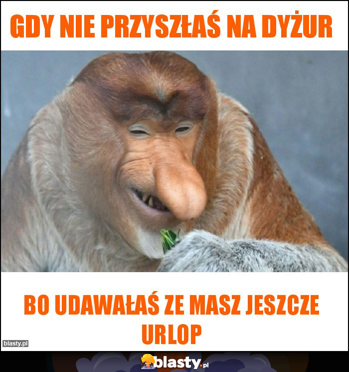 gdy nie przyszłaś na dyżur gdy nie przyszłaś na dyżur