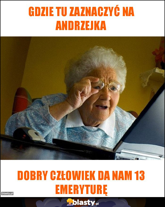 Gdzie tu zaznaczyć na andrzejka Gdzie tu zaznaczyć na andrzejka