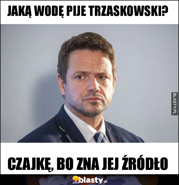 Jaką wodę pije Trzaskowski? Jaką wodę pije Trzaskowski?