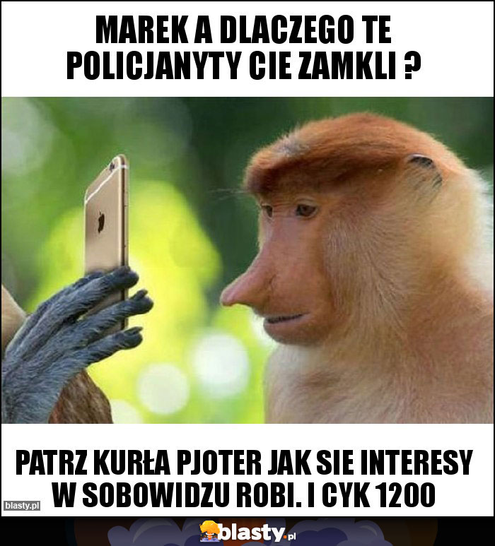 Marek a dlaczego te policjanyty cie zamkli ? Marek a dlaczego te policjanyty cie zamkli ?
