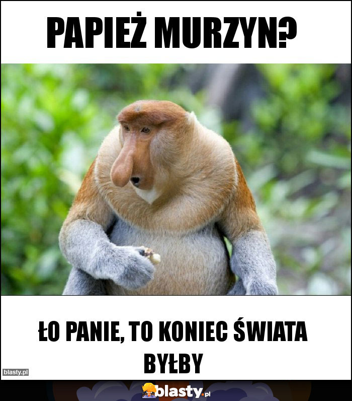 Papież Murzyn?