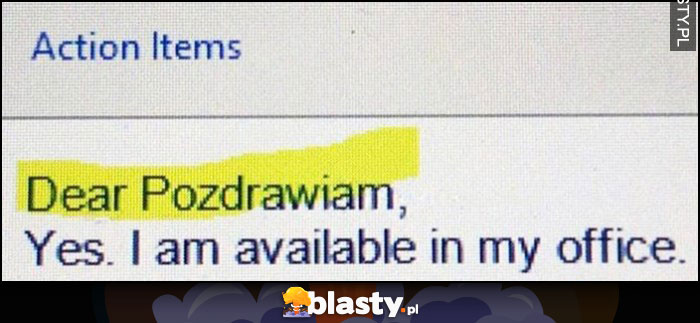 pozdrawiam