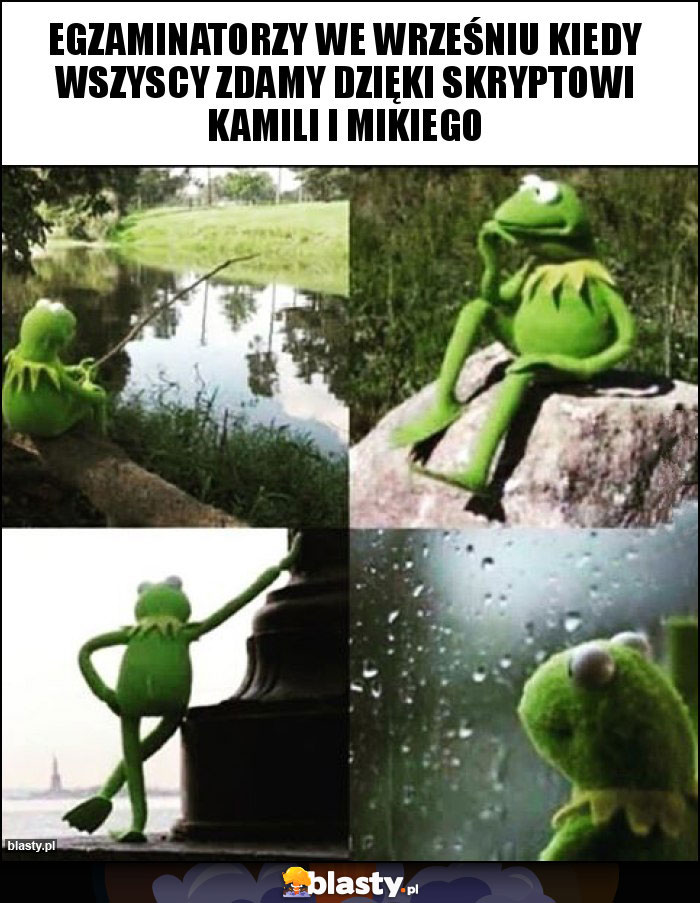 Egzaminatorzy we wrześniu kiedy wszyscy zdamy dzięki skryptowi Kamili i Mikiego Egzaminatorzy we wrześniu kiedy wszyscy zdamy dzięki skryptowi Kamili i Mikiego