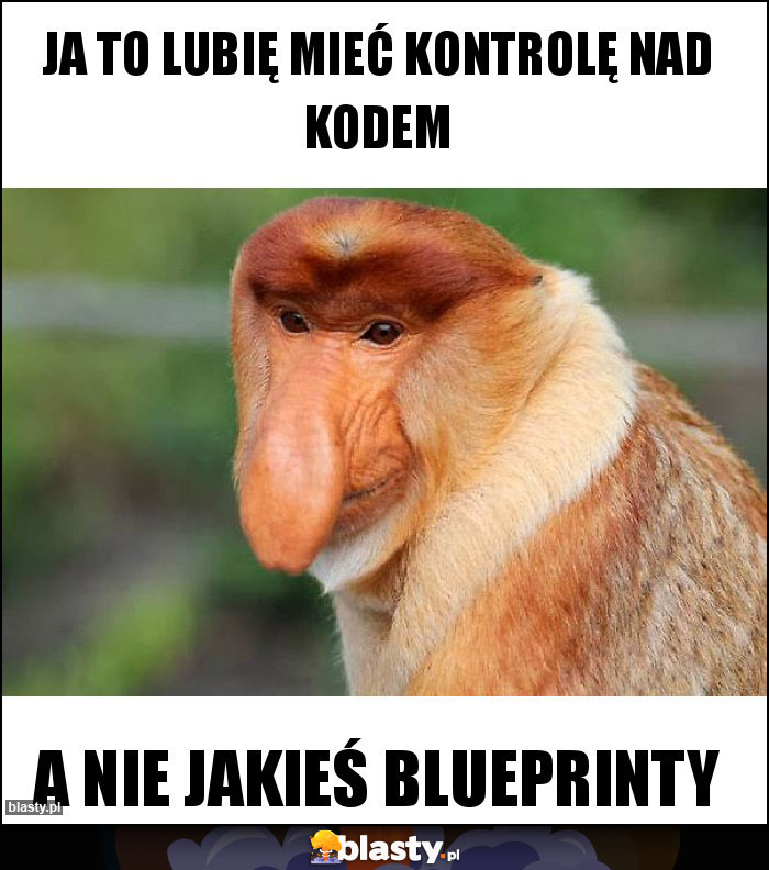 Ja to lubię mieć kontrolę nad kodem Ja to lubię mieć kontrolę nad kodem