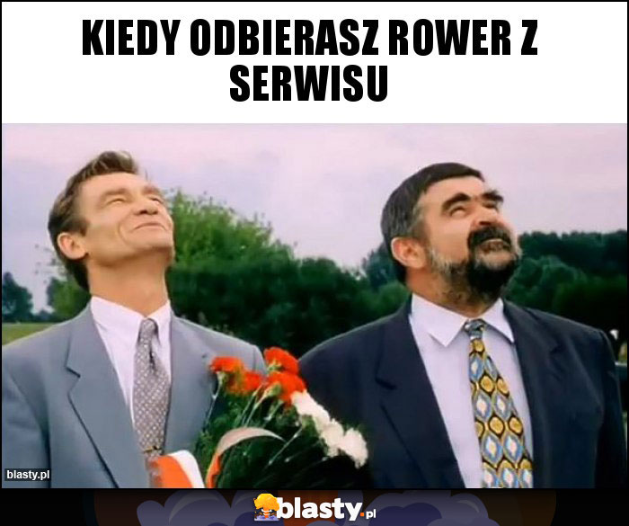 Kiedy odbierasz rower z serwisu Kiedy odbierasz rower z serwisu