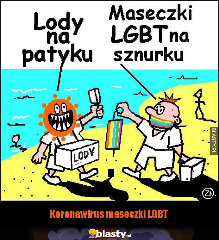 Koronawirus maseczki LGBT Koronawirus maseczki LGBT