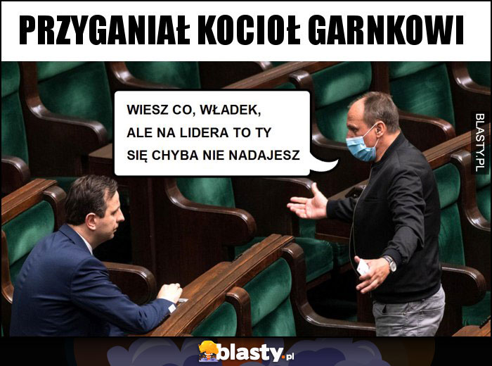 Przyganiał kocioł garnkowi Przyganiał kocioł garnkowi
