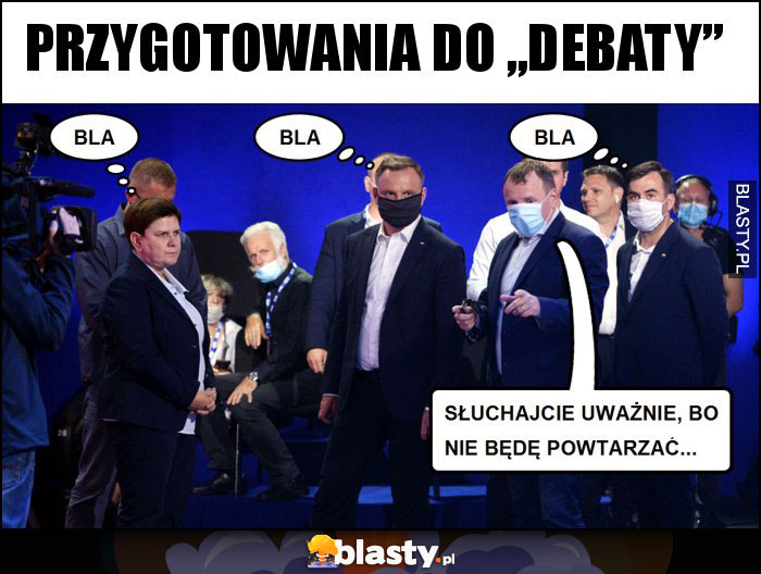 Przygotowania do „debaty” Przygotowania do „debaty”