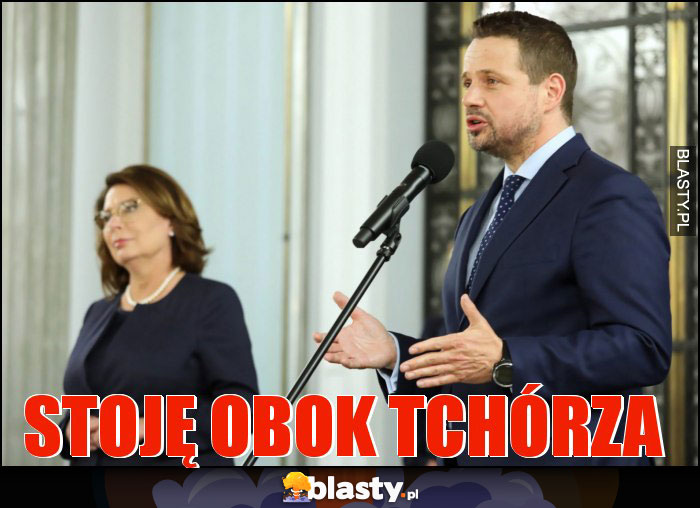 Stoję obok tchórza Stoję obok tchórza