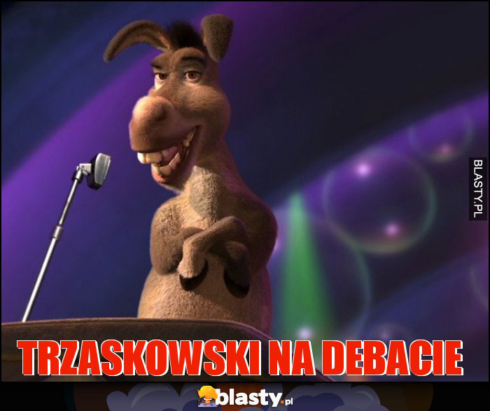 Trzaskowski na debacie Trzaskowski na debacie